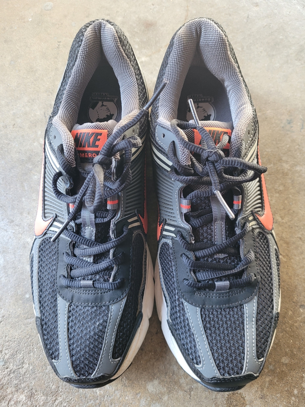 Men's Nike Zoom Vomero 5 Black/Picante Red-Iron Grey (FB9149 001) - 9.5